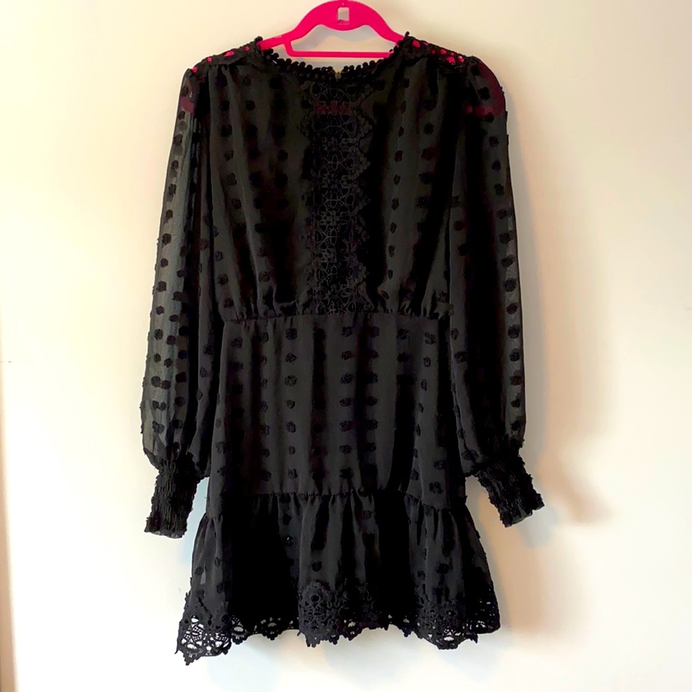 Lulu’s Lust or Love Dress M Black